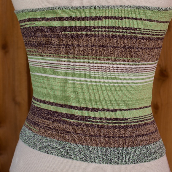 Veronica Beard Velza Knit Green Multi Halter Size XS - Picture 10 of 16